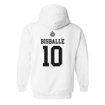 Grand Valley - NCAA Women's Basketball : MacKenzie Bisballe - Replica Shersey Hooded Sweatshirt-1
