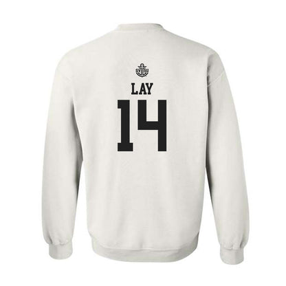 Grand Valley - NCAA Women's Basketball : Avery Lay - Replica Shersey Crewneck Sweatshirt-1