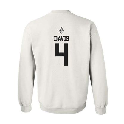 Grand Valley - NCAA Women's Basketball : Anayya Davis - Replica Shersey Crewneck Sweatshirt-1
