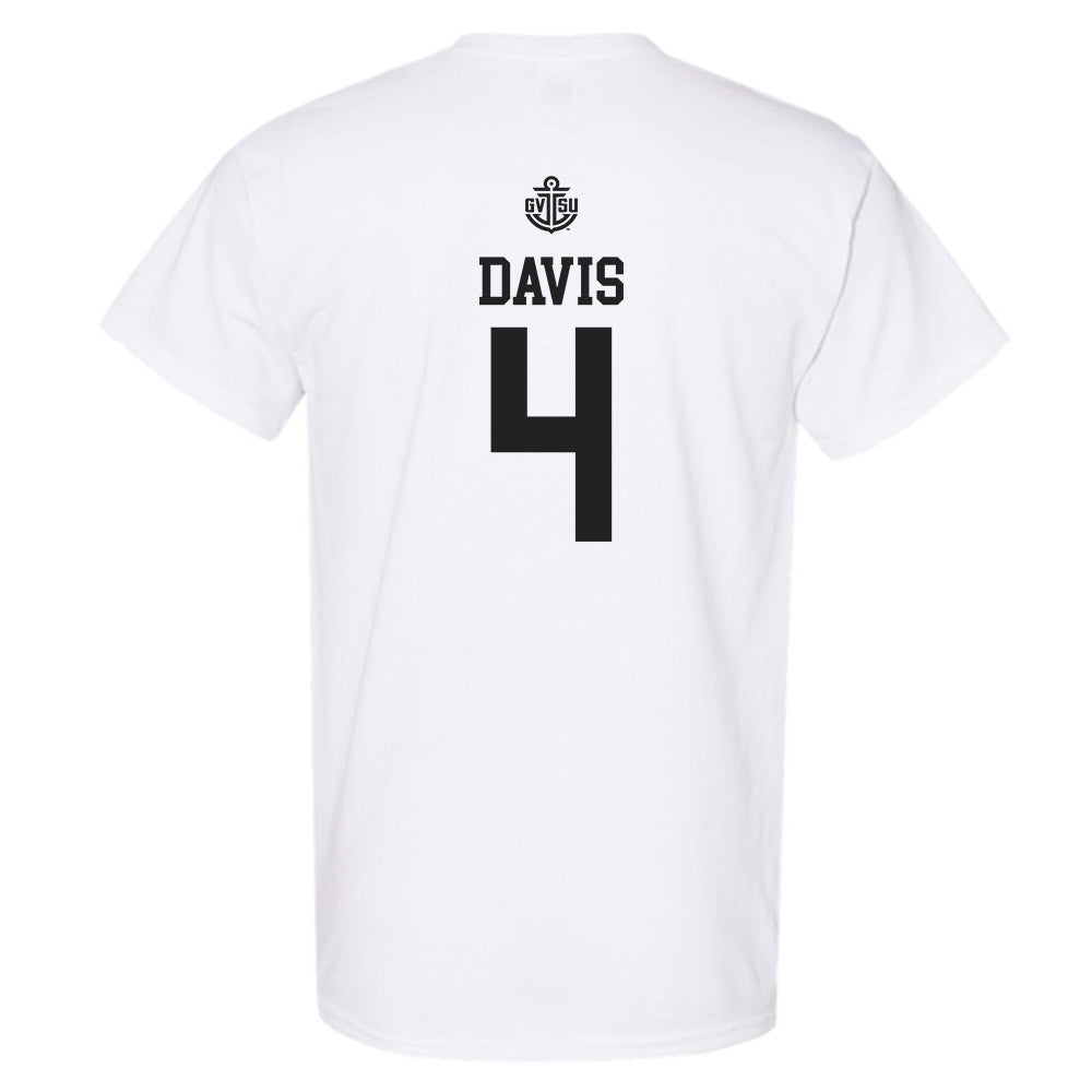 Grand Valley - NCAA Women's Basketball : Anayya Davis - Replica Shersey T-Shirt-1