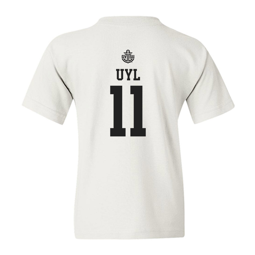 Grand Valley - NCAA Women's Basketball : Madi Uyl - Replica Shersey Youth T-Shirt-1