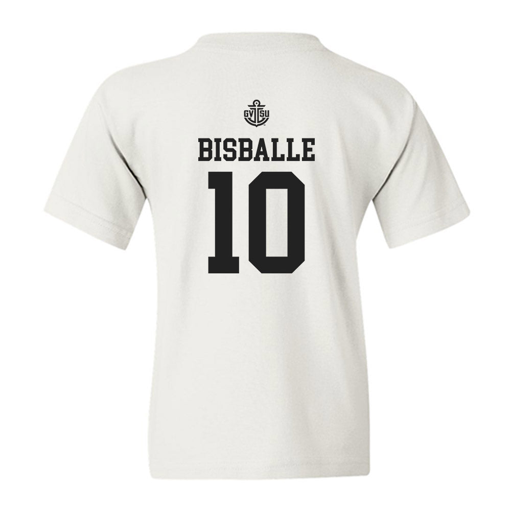 Grand Valley - NCAA Women's Basketball : MacKenzie Bisballe - Replica Shersey Youth T-Shirt-1