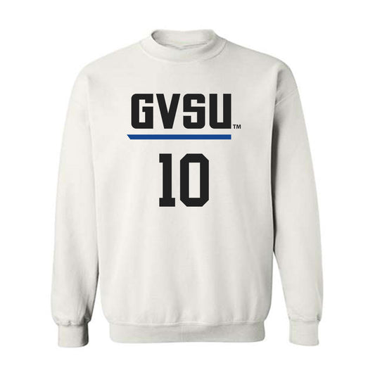 Grand Valley - NCAA Women's Basketball : MacKenzie Bisballe - Replica Shersey Crewneck Sweatshirt-0