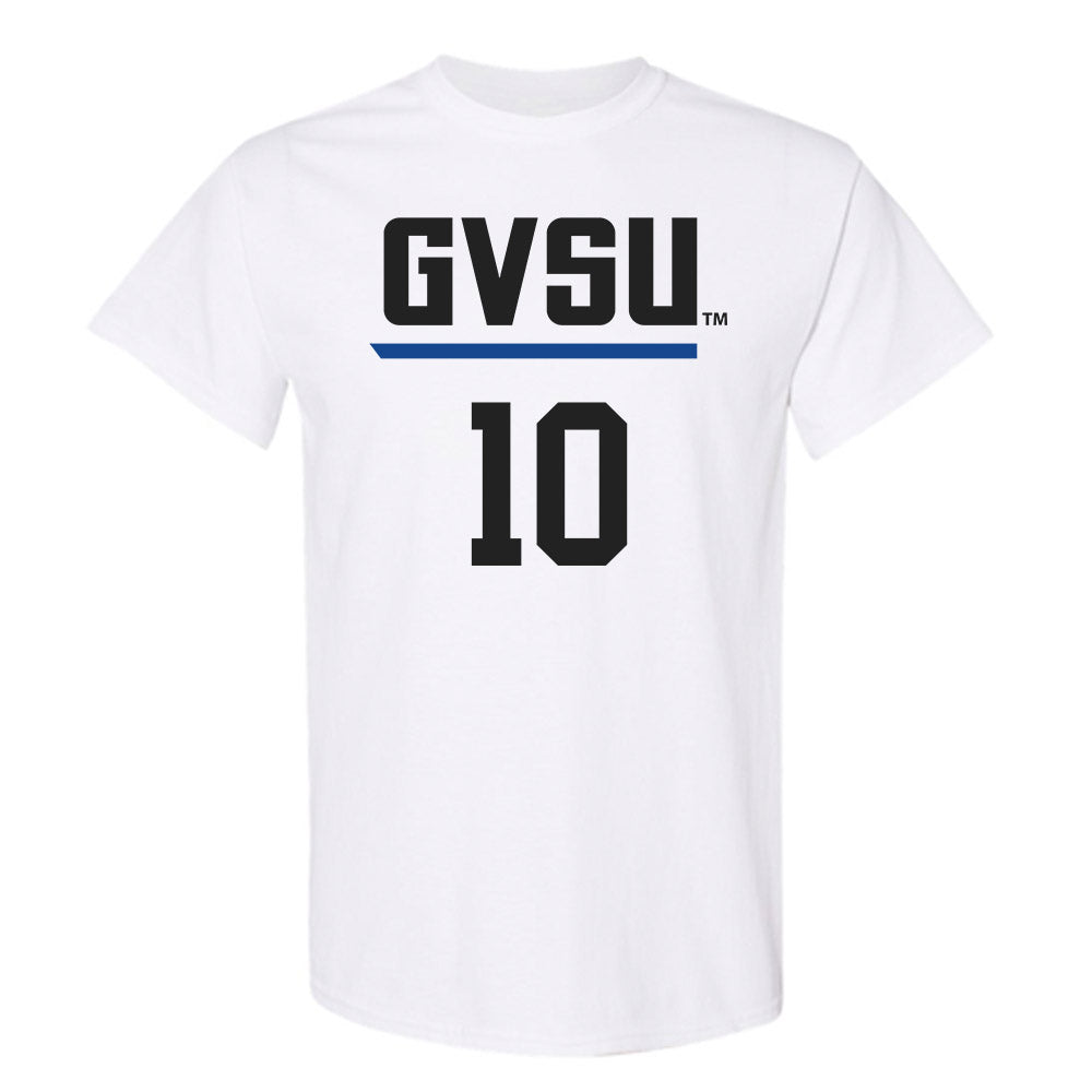 Grand Valley - NCAA Women's Basketball : MacKenzie Bisballe - Replica Shersey T-Shirt-0