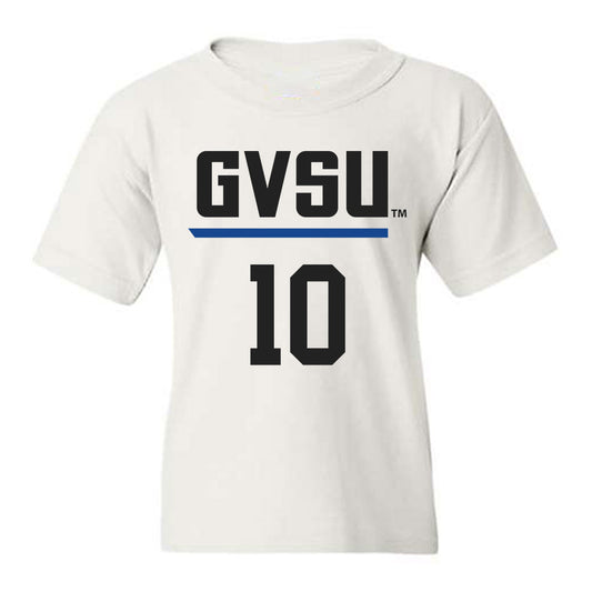 Grand Valley - NCAA Women's Basketball : MacKenzie Bisballe - Replica Shersey Youth T-Shirt-0