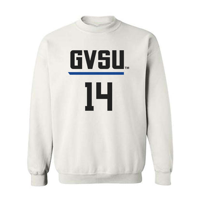 Grand Valley - NCAA Women's Basketball : Avery Lay - Replica Shersey Crewneck Sweatshirt-0