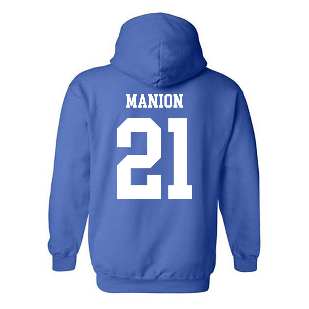 Grand Valley - NCAA Baseball : JJ Manion - Replica Shersey Hooded Sweatshirt-1