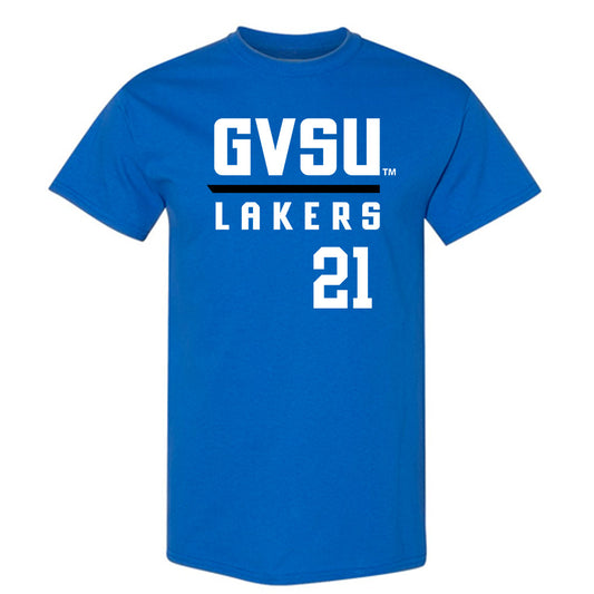 Grand Valley - NCAA Baseball : JJ Manion - Replica Shersey T-Shirt-0