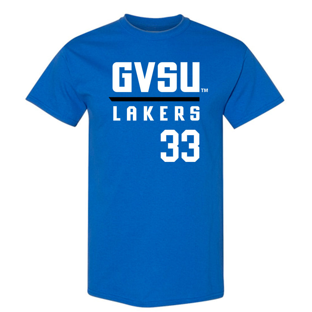 Grand Valley - NCAA Baseball : Owen Avery - Replica Shersey T-Shirt-0
