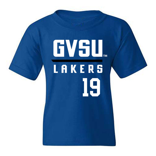 Grand Valley - NCAA Baseball : Colton King - Replica Shersey Youth T-Shirt-0