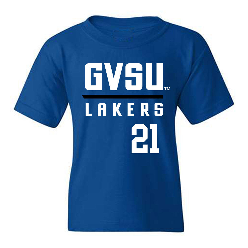 Grand Valley - NCAA Baseball : JJ Manion - Replica Shersey Youth T-Shirt-0