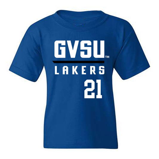 Grand Valley - NCAA Baseball : JJ Manion - Replica Shersey Youth T-Shirt-0