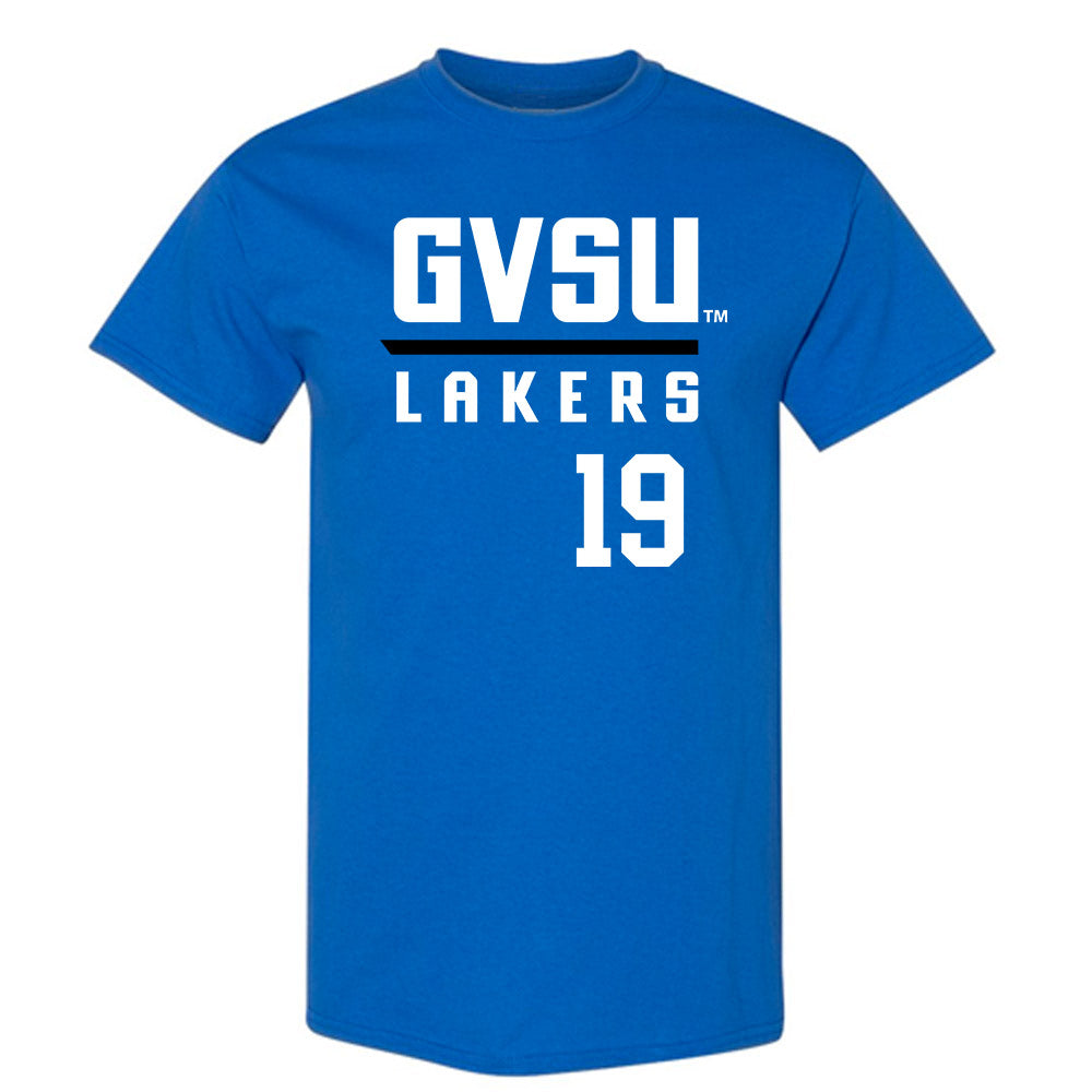 Grand Valley - NCAA Baseball : Colton King - Replica Shersey T-Shirt-0