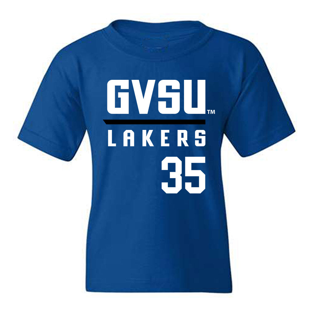 Grand Valley - NCAA Baseball : Collin Bradley - Replica Shersey Youth T-Shirt-0