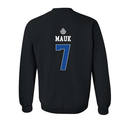 Grand Valley - NCAA Softball : Jasmine Mauk - Replica Shersey Crewneck Sweatshirt-1