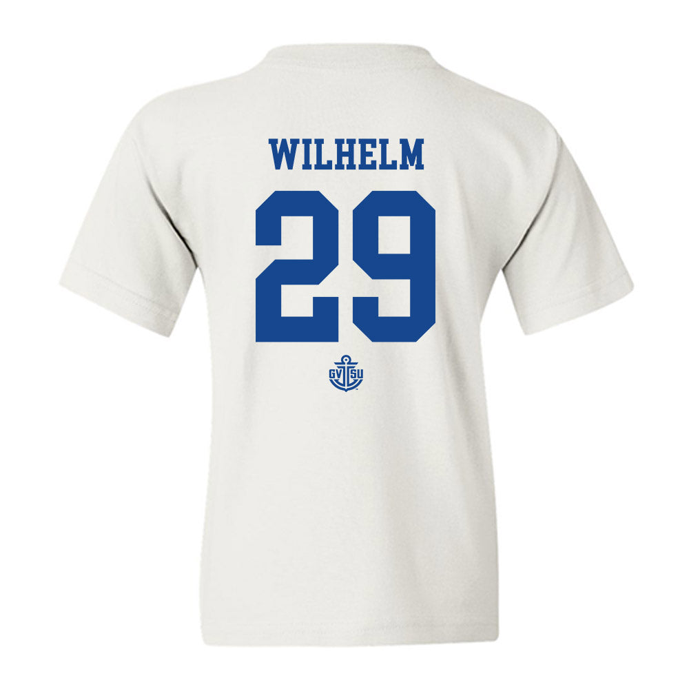 Grand Valley - NCAA Women's Soccer : Ivy Wilhelm - Replica Shersey Youth T-Shirt-1