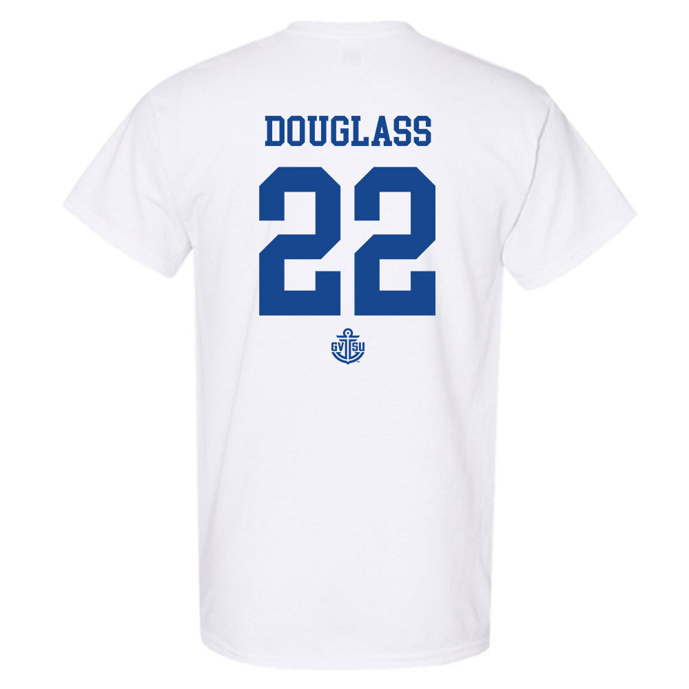 Grand Valley - NCAA Women's Soccer : Shea Douglass - Replica Shersey T-Shirt-1