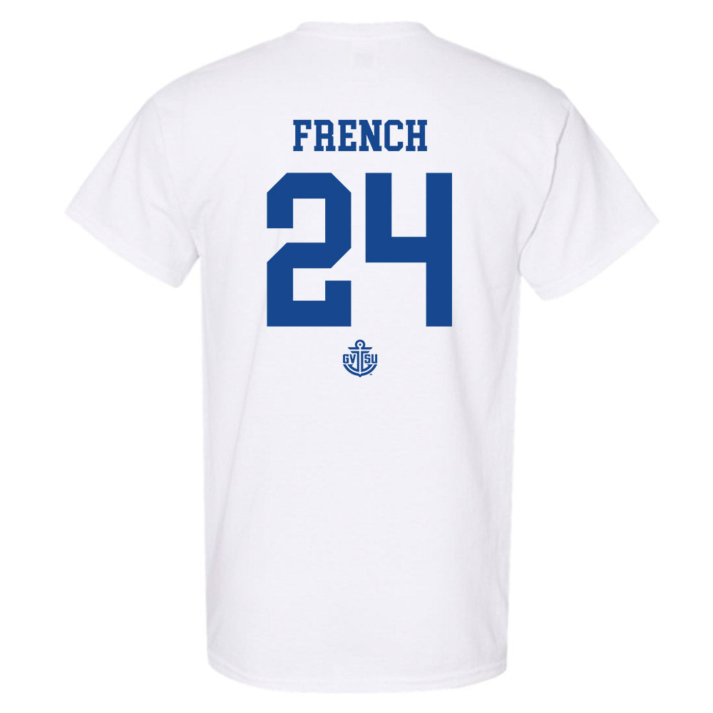 Grand Valley - NCAA Women's Soccer : Alli French - Replica Shersey T-Shirt-1