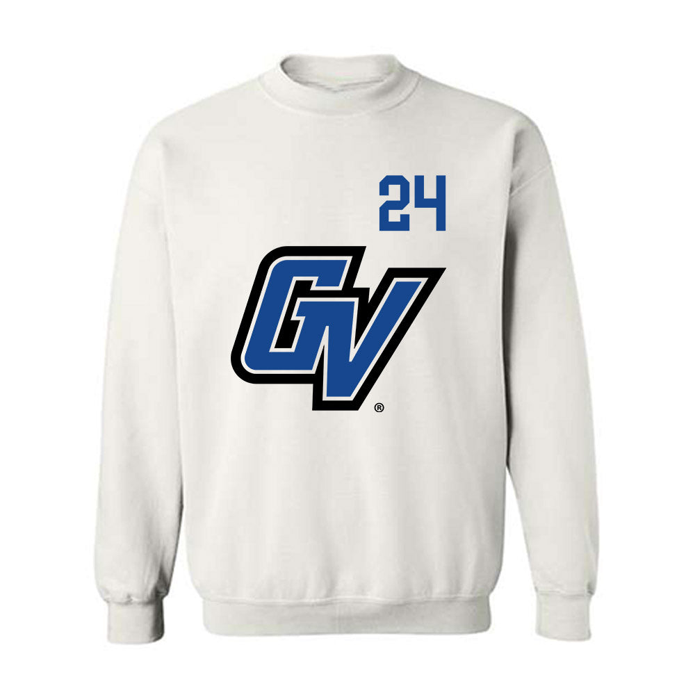 Grand Valley - NCAA Women's Soccer : Alli French - Replica Shersey Crewneck Sweatshirt-0