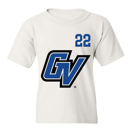 Grand Valley - NCAA Women's Soccer : Shea Douglass - Replica Shersey Youth T-Shirt-0