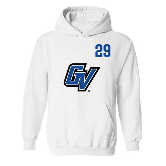 Grand Valley - NCAA Women's Soccer : Ivy Wilhelm - Replica Shersey Hooded Sweatshirt-0