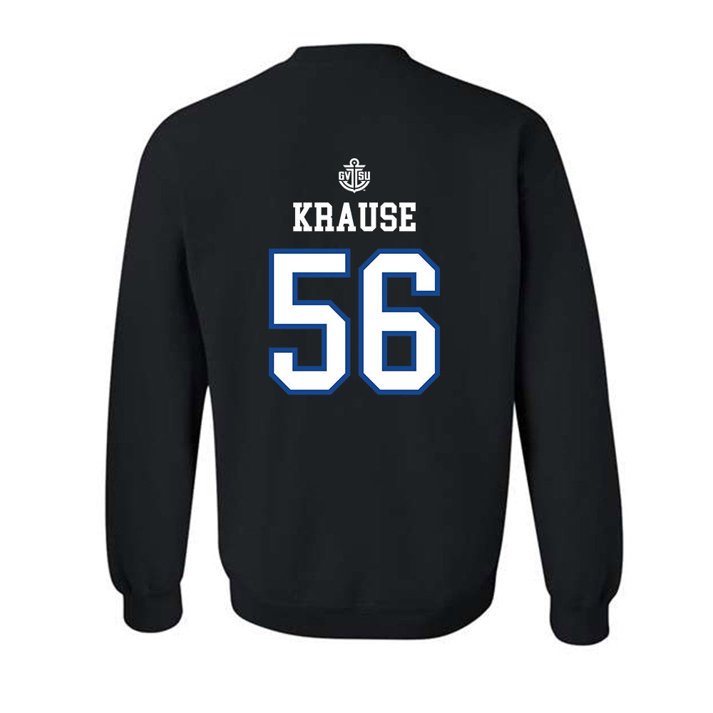 Grand Valley - NCAA Women's Lacrosse : Sarah Krause - Replica Shersey Crewneck Sweatshirt-1