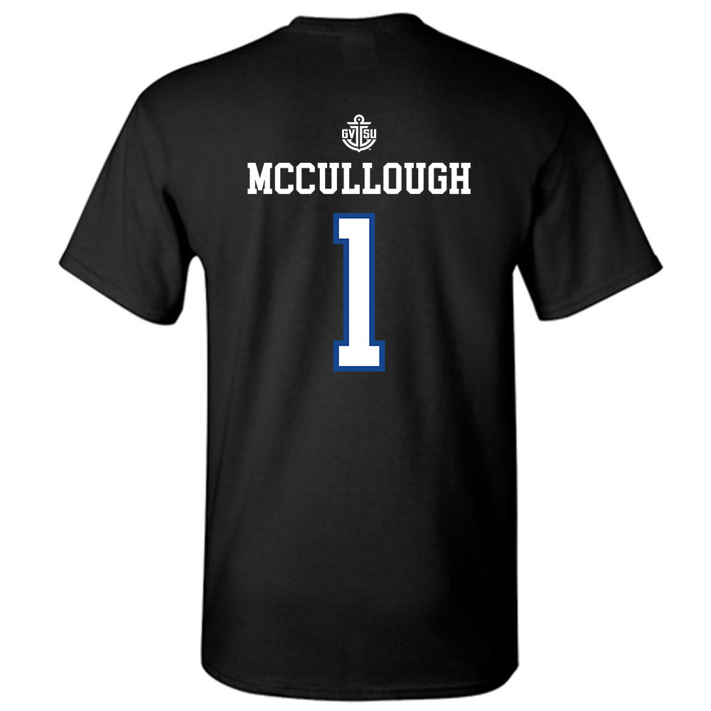 Grand Valley - NCAA Women's Lacrosse : Taylor McCullough - Replica Shersey T-Shirt-1