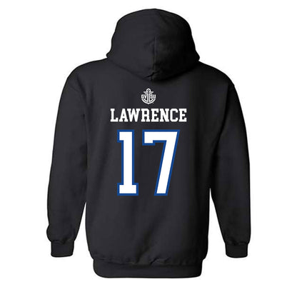 Grand Valley - NCAA Women's Lacrosse : Jenna Lawrence - Replica Shersey Hooded Sweatshirt-1