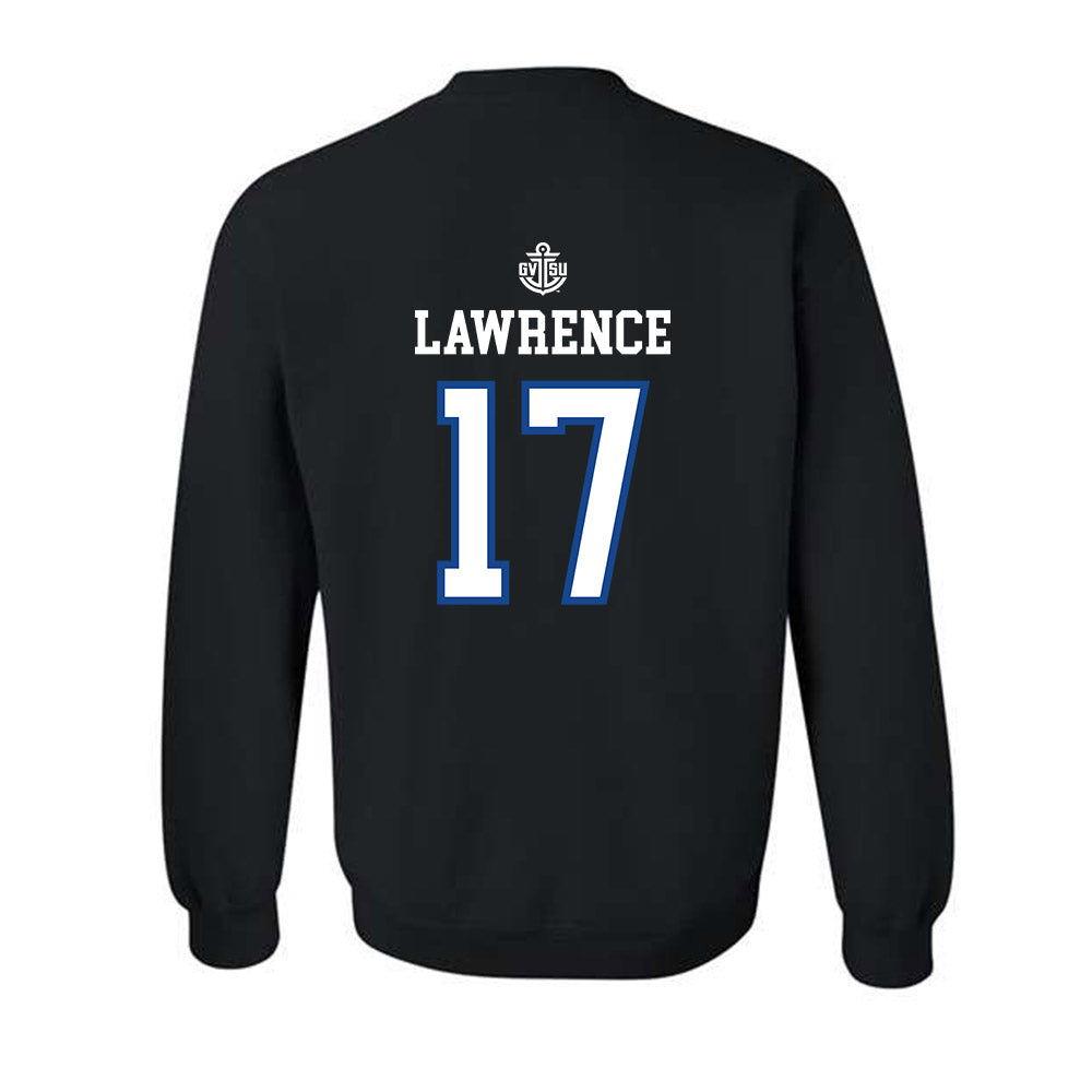 Grand Valley - NCAA Women's Lacrosse : Jenna Lawrence - Replica Shersey Crewneck Sweatshirt-1