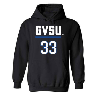 Grand Valley - NCAA Women's Lacrosse : Adriana Zuk - Replica Shersey Hooded Sweatshirt-0