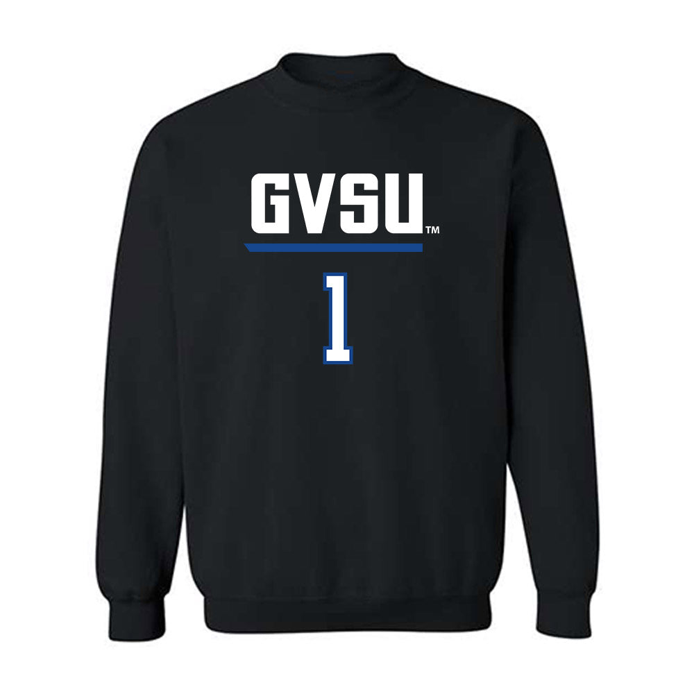Grand Valley - NCAA Women's Lacrosse : Taylor McCullough - Replica Shersey Crewneck Sweatshirt-0