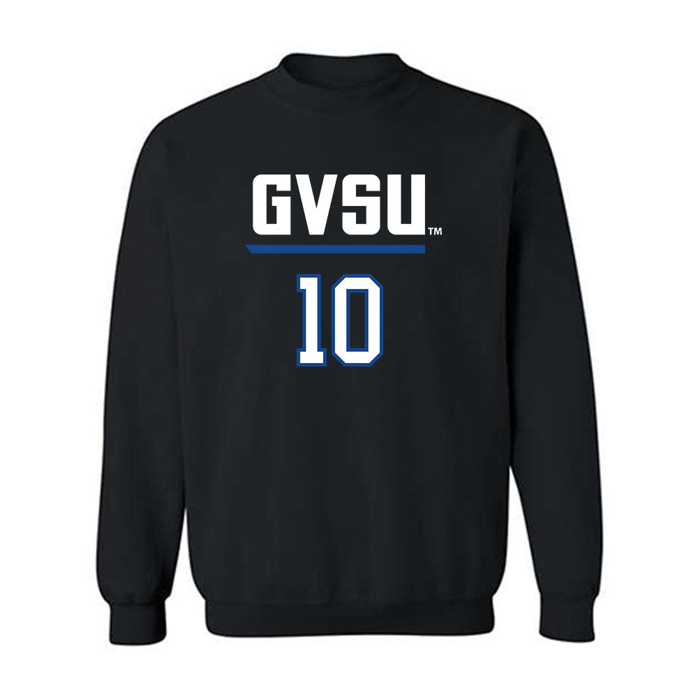 Grand Valley - NCAA Women's Lacrosse : Annelise OConnor - Replica Shersey Crewneck Sweatshirt-0