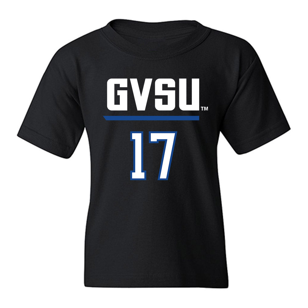 Grand Valley - NCAA Women's Lacrosse : Jenna Lawrence - Replica Shersey Youth T-Shirt-0