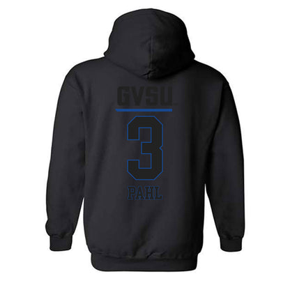 Grand Valley - NCAA Women's Volleyball : Sara Pahl - Replica Shersey Hooded Sweatshirt-1