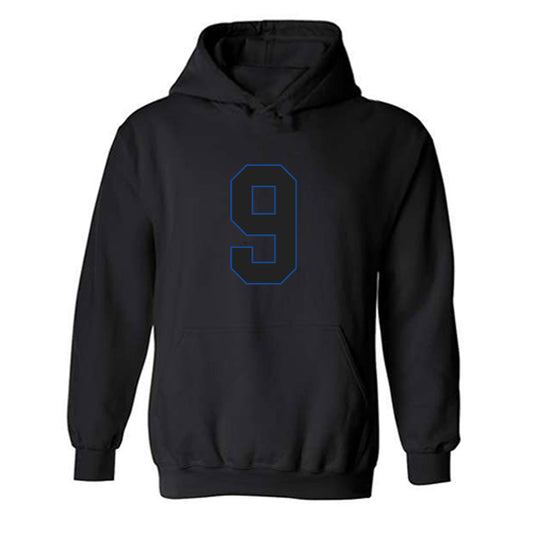 Grand Valley - NCAA Women's Volleyball : Meghan OSullivan - Replica Shersey Hooded Sweatshirt-0