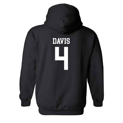 Grand Valley - NCAA Women's Basketball : Anayya Davis - Classic Shersey Hooded Sweatshirt-1