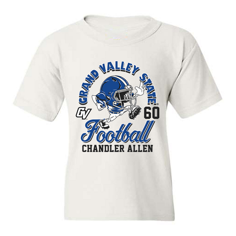Grand Valley - NCAA Football : Chandler Allen - Fashion Shersey Youth T-Shirt-0