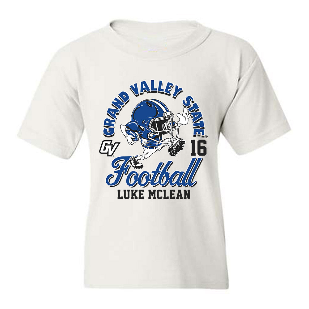 Grand Valley - NCAA Football : Luke McLean - Fashion Shersey Youth T-Shirt-0