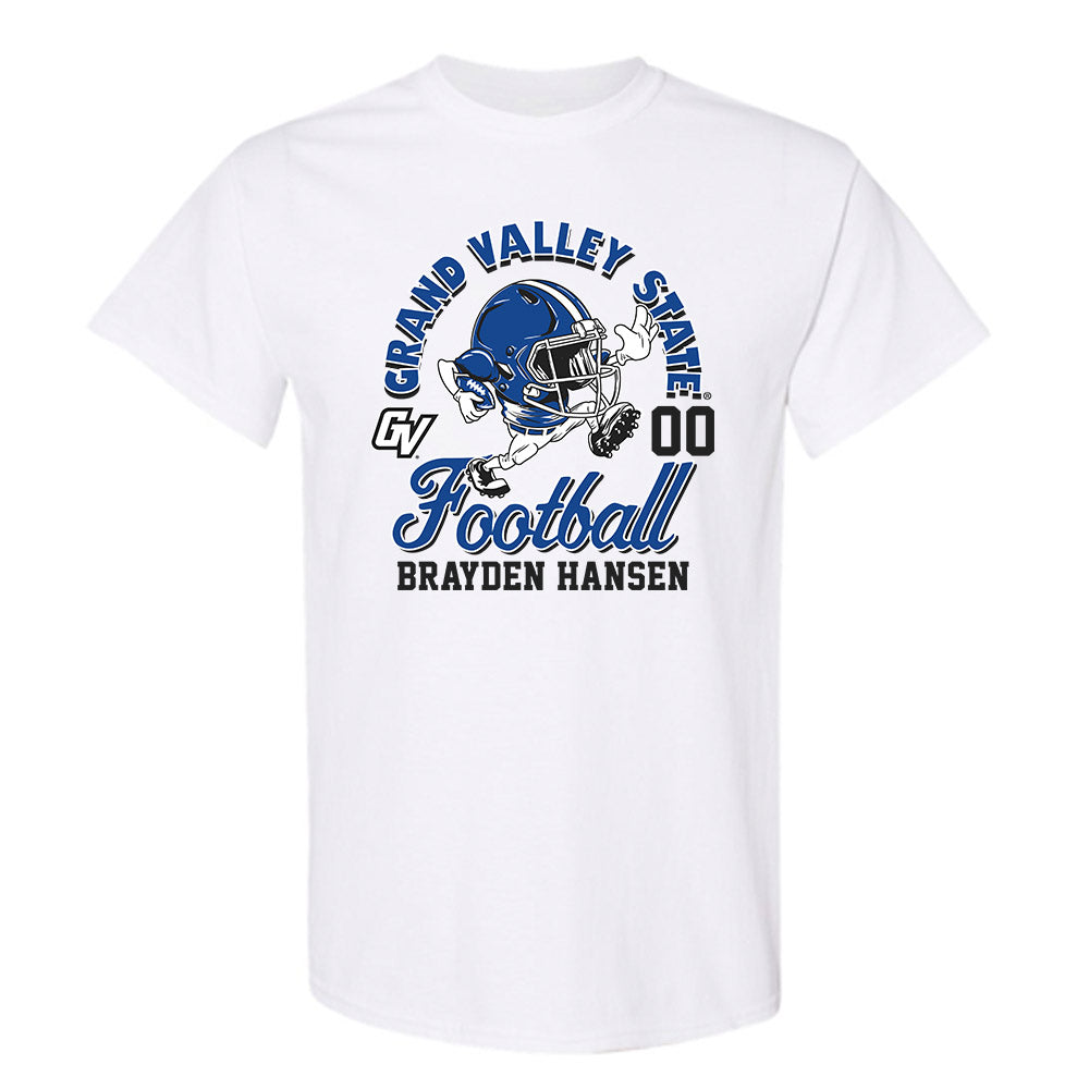 Grand Valley - NCAA Football : Brayden Hansen - Fashion Shersey T-Shirt-0