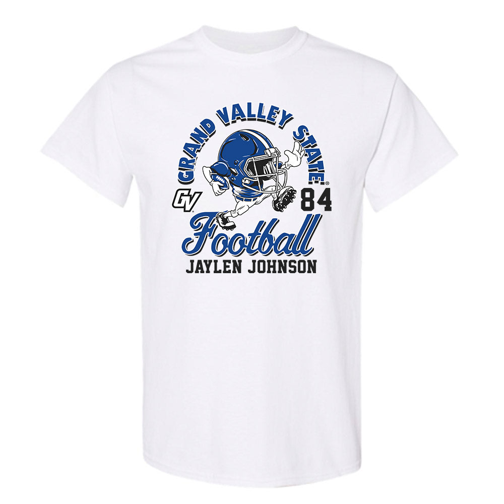 Grand Valley - NCAA Football : Jaylen Johnson - Fashion Shersey T-Shirt-0