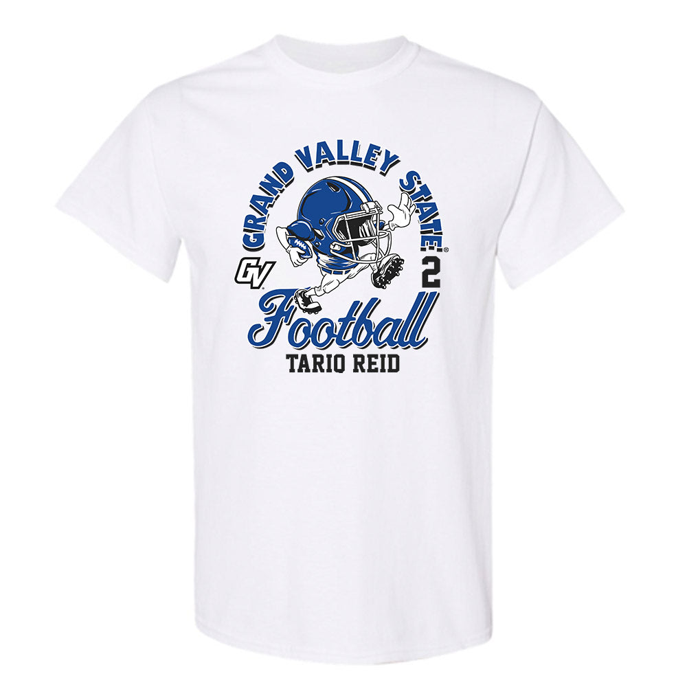Grand Valley - NCAA Football : Tariq Reid - Fashion Shersey T-Shirt-0