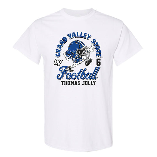 Grand Valley - NCAA Football : Thomas Jolly - Fashion Shersey T-Shirt-0