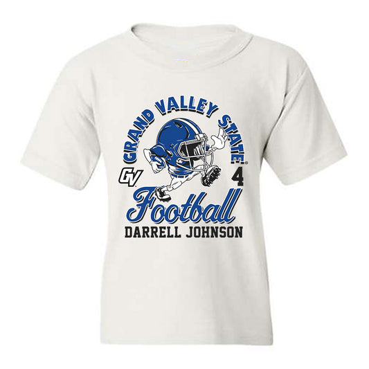 Grand Valley - NCAA Football : Darrell Johnson - Fashion Shersey Youth T-Shirt-0