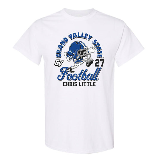 Grand Valley - NCAA Football : Chris Little - Fashion Shersey T-Shirt-0