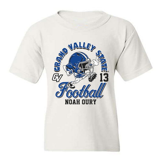 Grand Valley - NCAA Football : Noah Oury - Fashion Shersey Youth T-Shirt-0