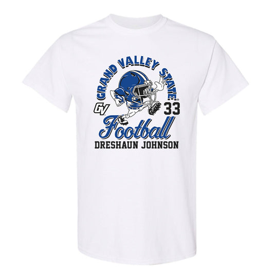 Grand Valley - NCAA Football : Dreshaun Johnson - Fashion Shersey T-Shirt-0
