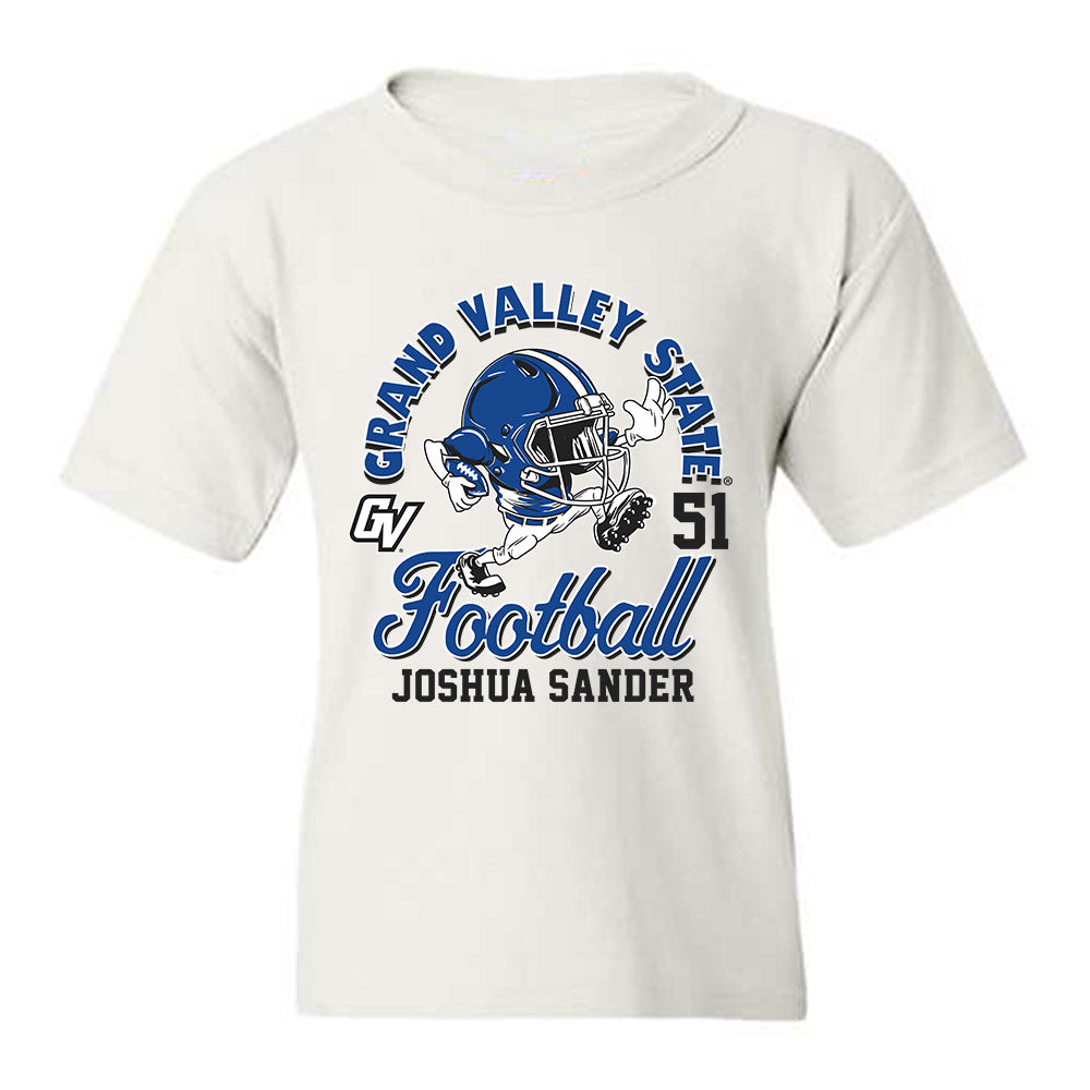 Grand Valley - NCAA Football : Joshua Sander - Fashion Shersey Youth T-Shirt-0
