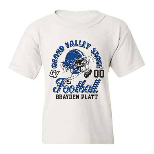 Grand Valley - NCAA Football : Brayden Platt - Fashion Shersey Youth T-Shirt-0