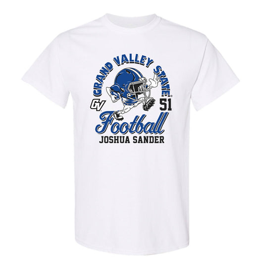 Grand Valley - NCAA Football : Joshua Sander - Fashion Shersey T-Shirt-0