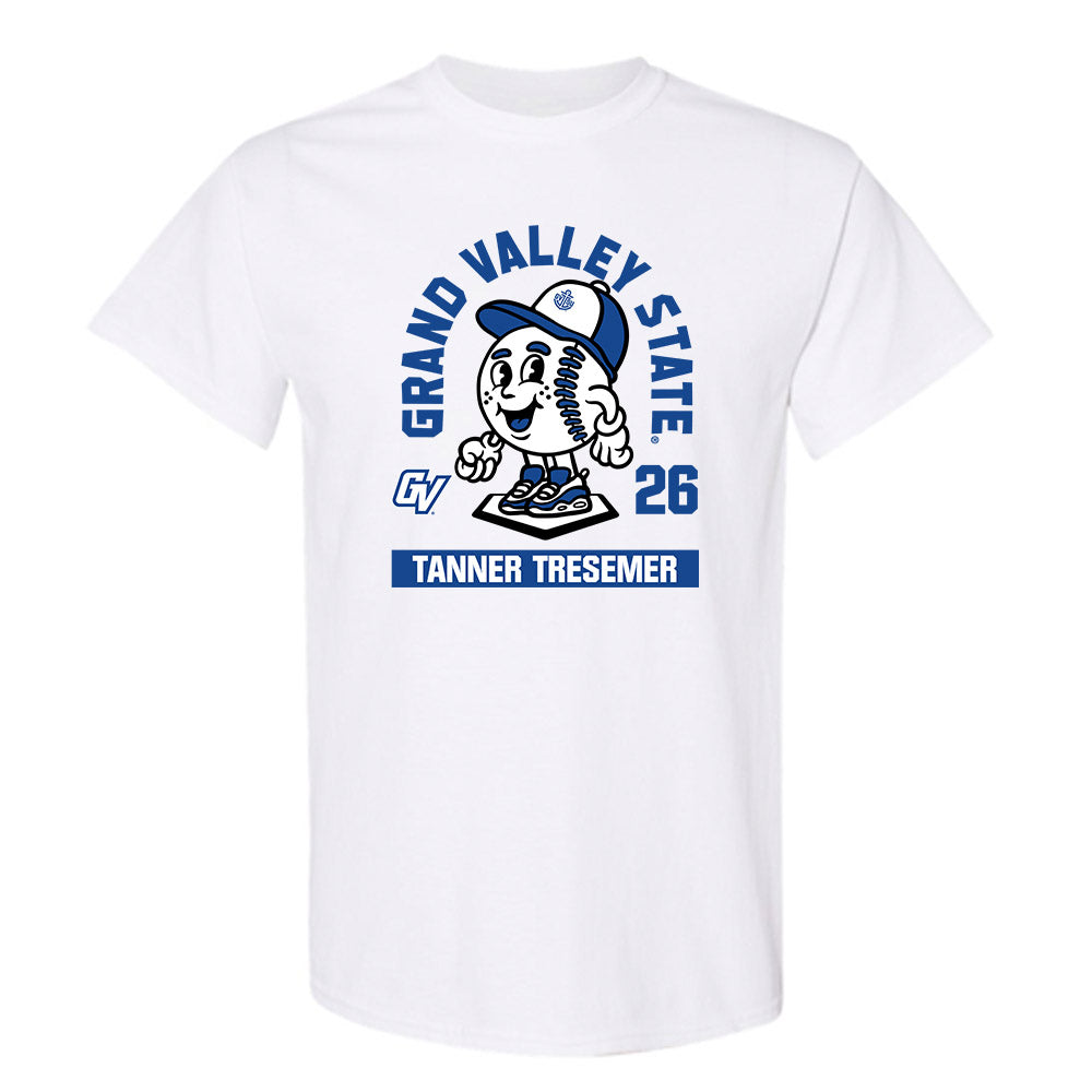 Grand Valley - NCAA Baseball : Tanner Tresemer - Fashion Shersey T-Shirt-0